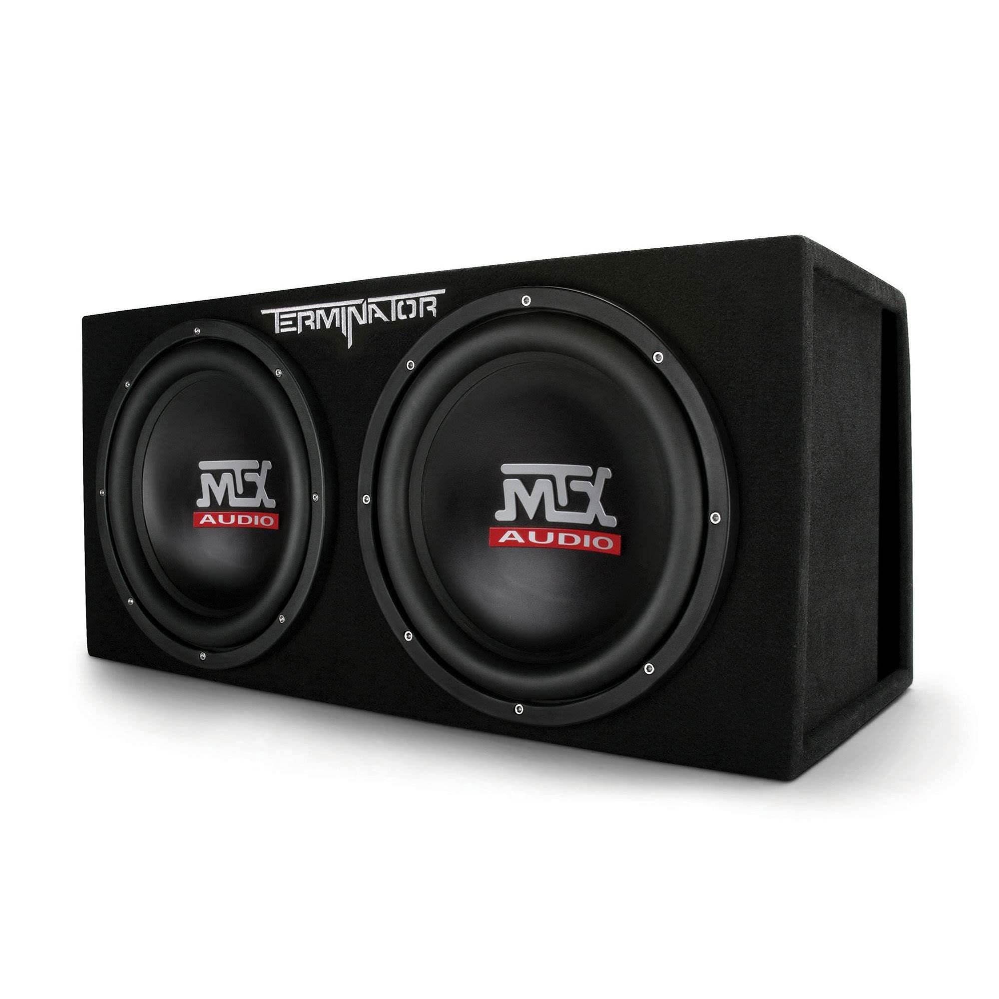 Amazon.com: MTX Audio Dual Subwoofer Vented Enclosure with